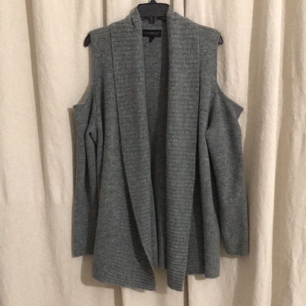 NWOT cold shoulder cardigan